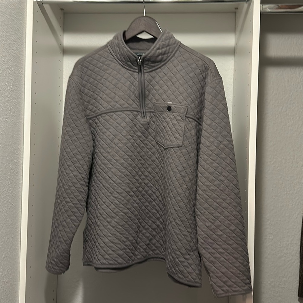 Men’s XL Eddie Bauer Quilted 1/4 Zip